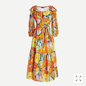 J Crew Floral Dress